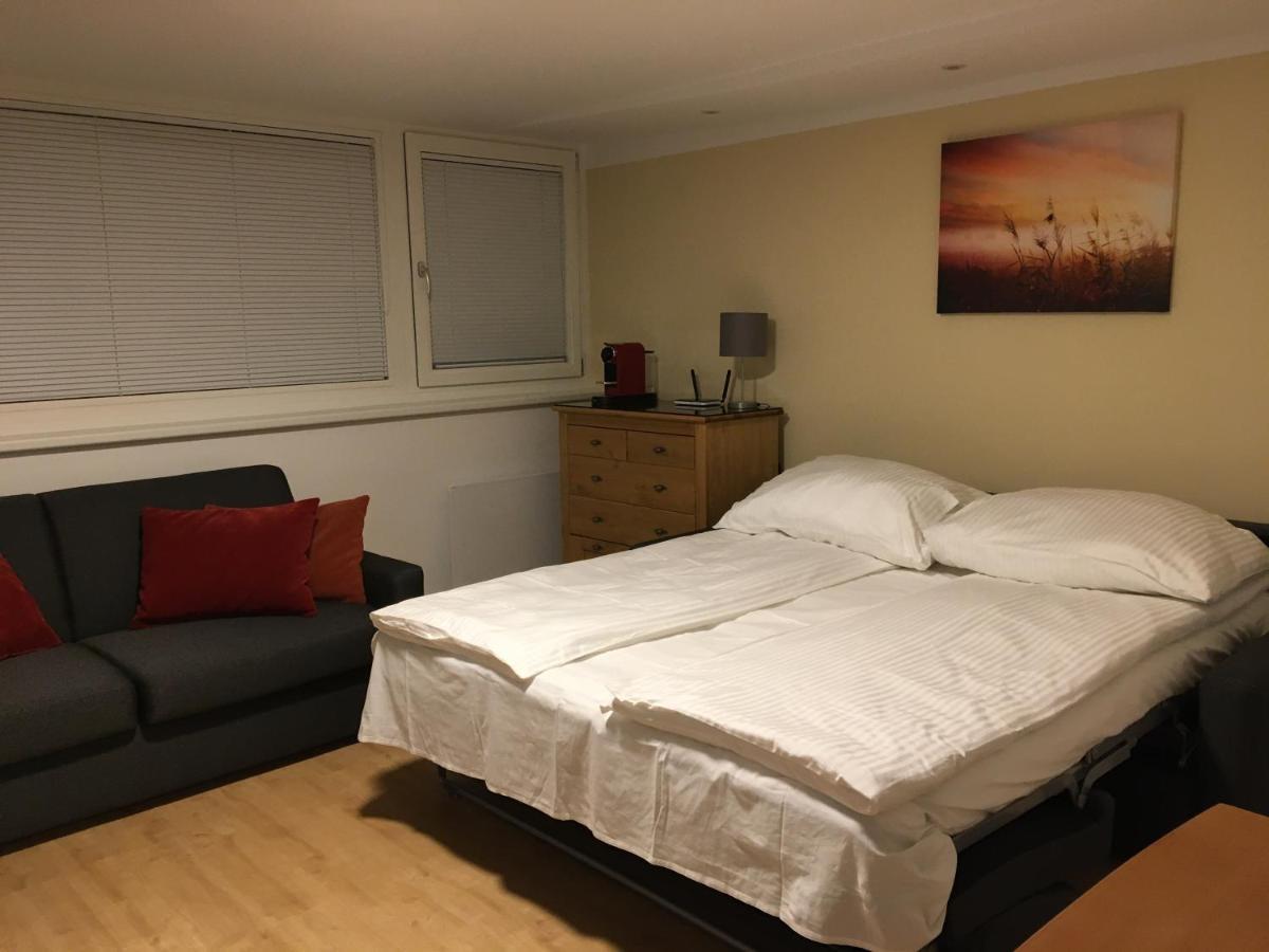 Cosy Flat In The Quiet Area With Own Garden, Free Parking And Direct Public Transport Link To The Centre Appartement Wenen Buitenkant foto
