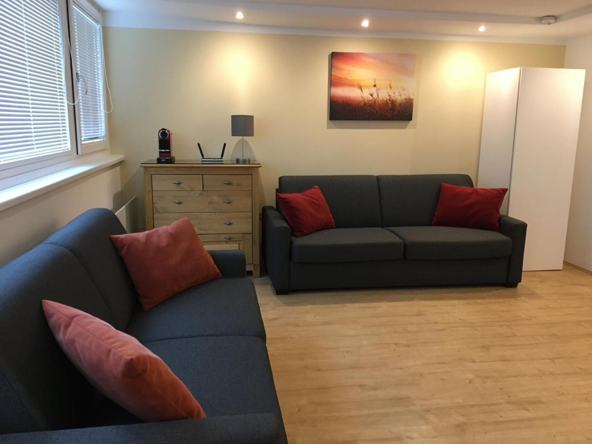 Cosy Flat In The Quiet Area With Own Garden, Free Parking And Direct Public Transport Link To The Centre Appartement Wenen Buitenkant foto